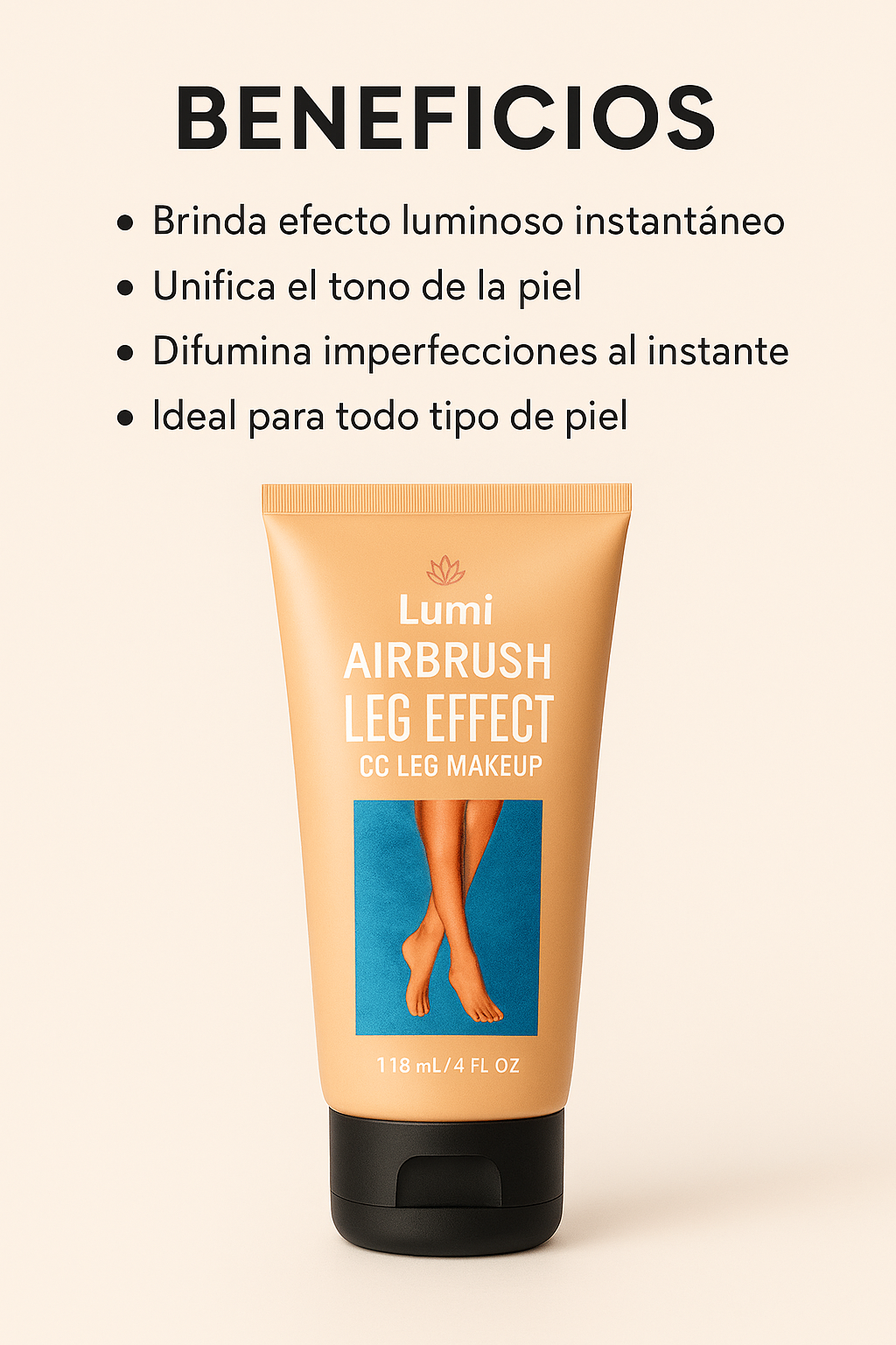 AIRLEGS LUX – Piernas de Modelo en 1 Minuto