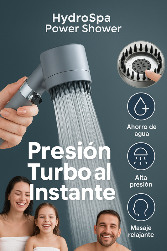 HydroSpa™ Power Shower — Relájate, limpia y renueva tu cuerpo en solo 1 ducha